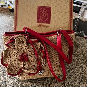 Authentic Brighton Straw Purse